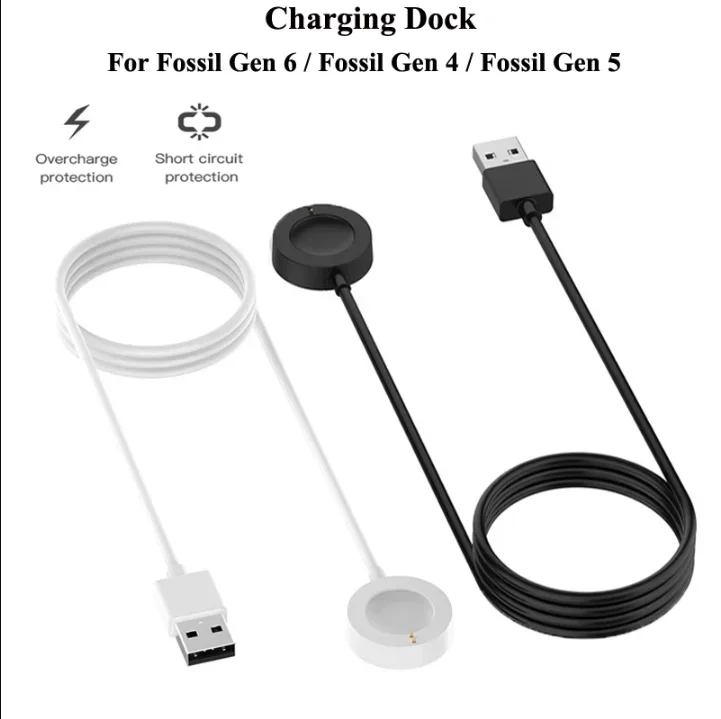 Fossil Smartwatch Accessories - USB Magnetisches Schnell-Ladegerät für Fossil Gen
