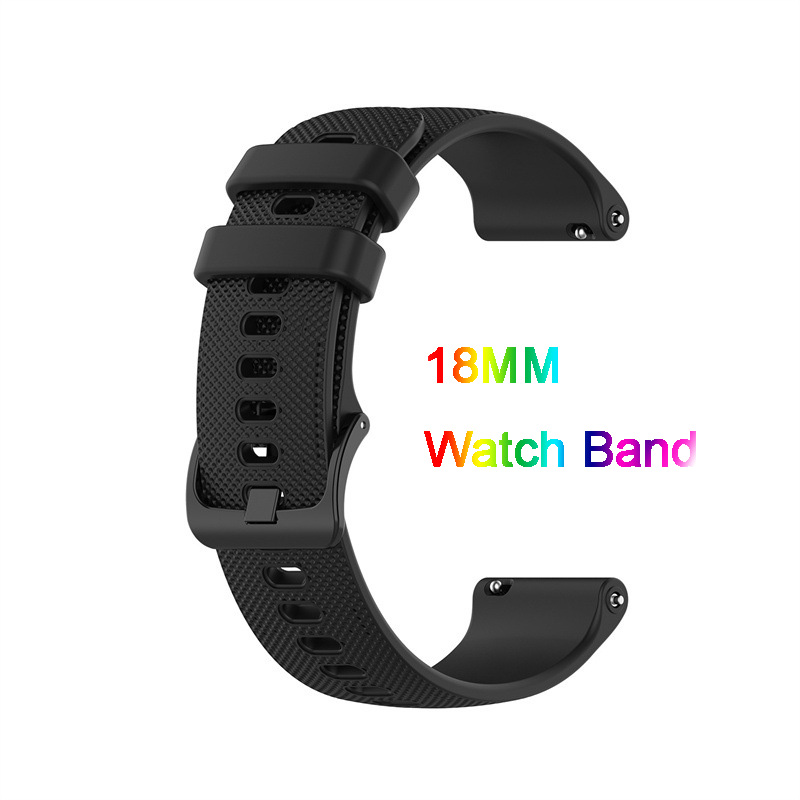 Fossil Smartwatch Accessories - 18mm Silikon armband kompatibel für fossile