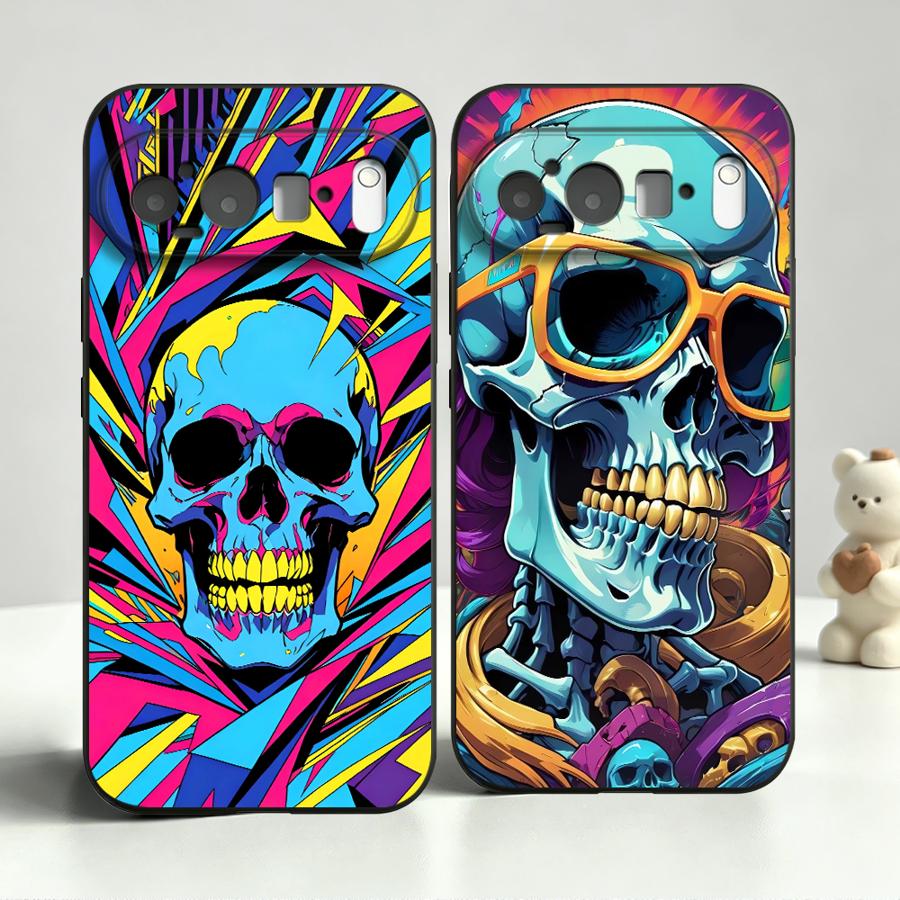 Neon Pop Art Totenkopf-Hülle f – Google Pixel 9 Bewertung und Preis
