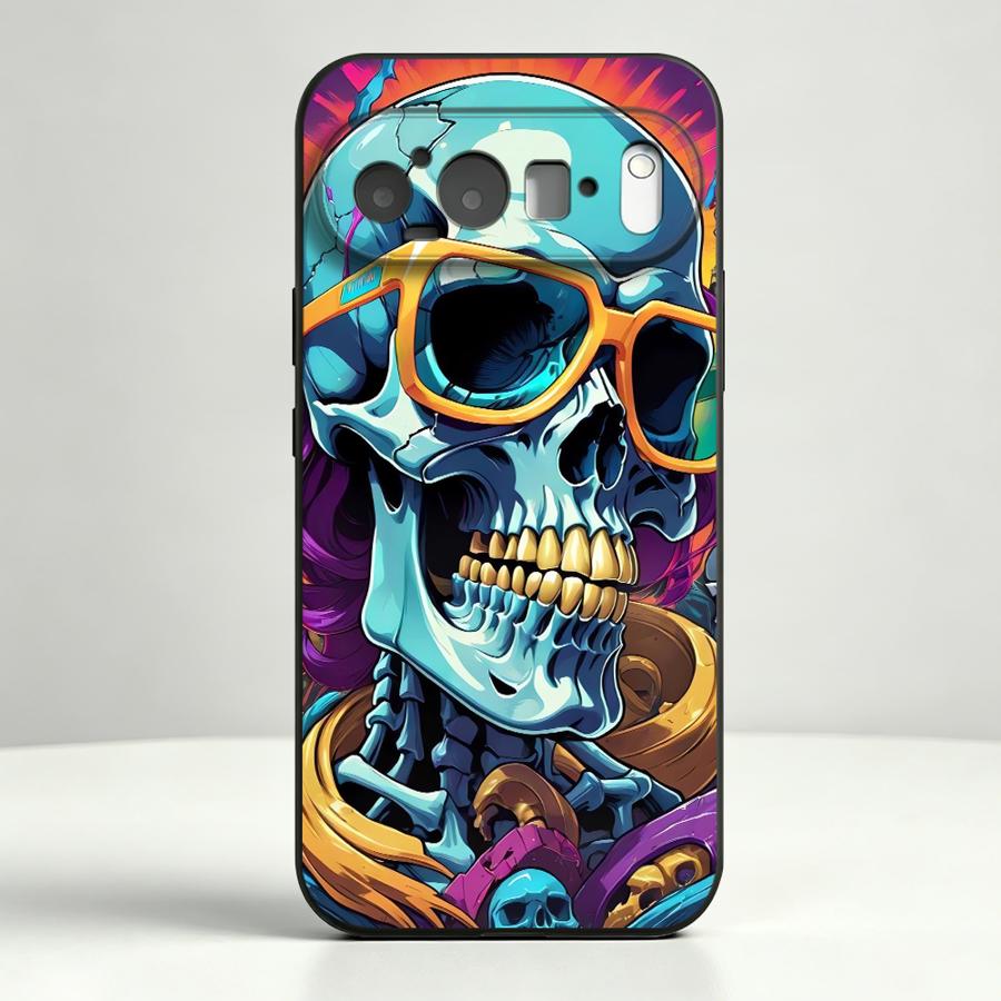 Neon Pop Art Totenkopf-Hülle f – Google Pixel 9 Bewertung und Preis