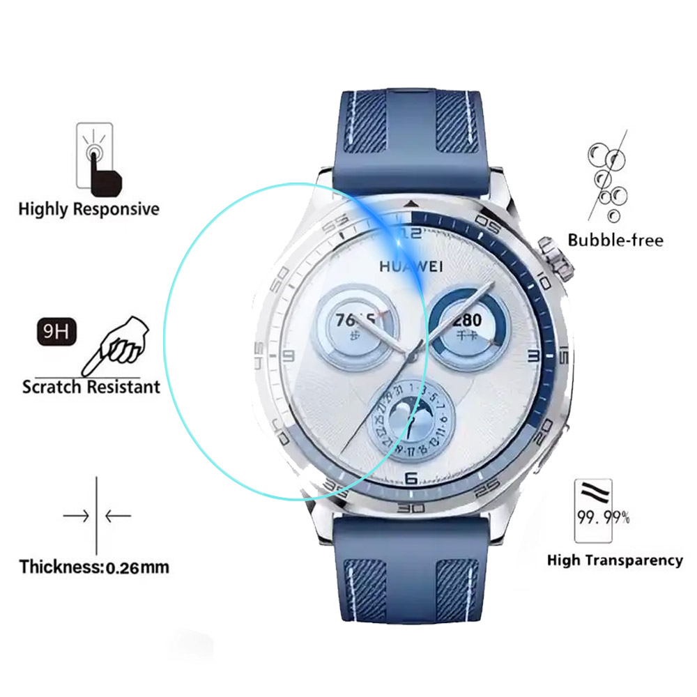 Gehärtetes Glas für Huawei Wat – Titan Smartwatch Accessories Bewertung und Preis