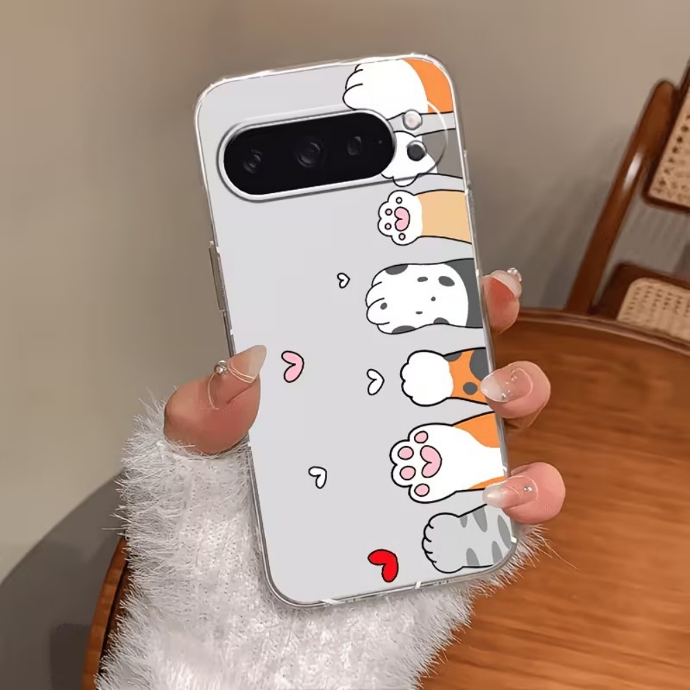 Cartoon-Katzenpfoten-Abdruck K – Google Pixel 9 Bewertung und Preis