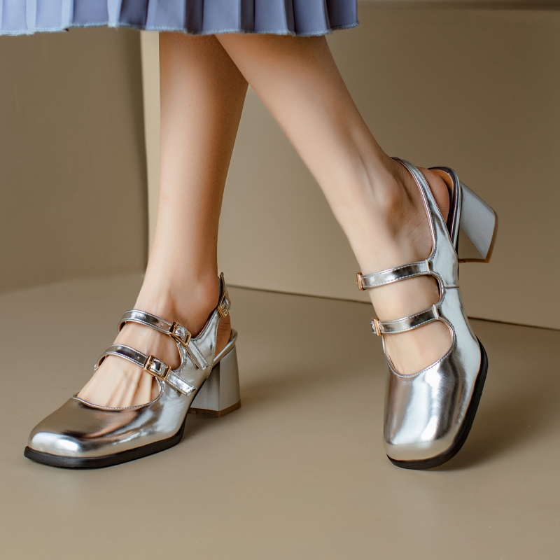 Elegante Damen High Heels Mary – Leather Classic Strap Bewertung und Preis