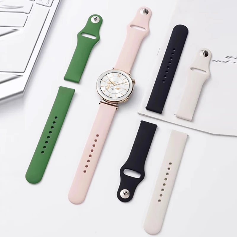 18mm Silikon Armband Für Huawe – Fossil Smartwatch Accessories Bewertung und Preis