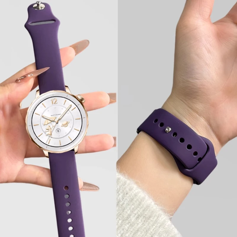 18mm Silikon Armband Für Huawe – Fossil Smartwatch Accessories Bewertung und Preis