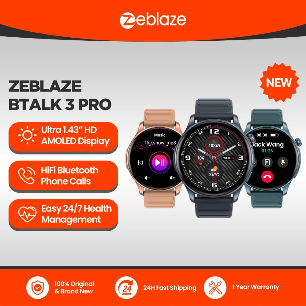 Neue Smartwatch Zeblaze Btalk  – Smartwatch X2 Bewertung und Preis