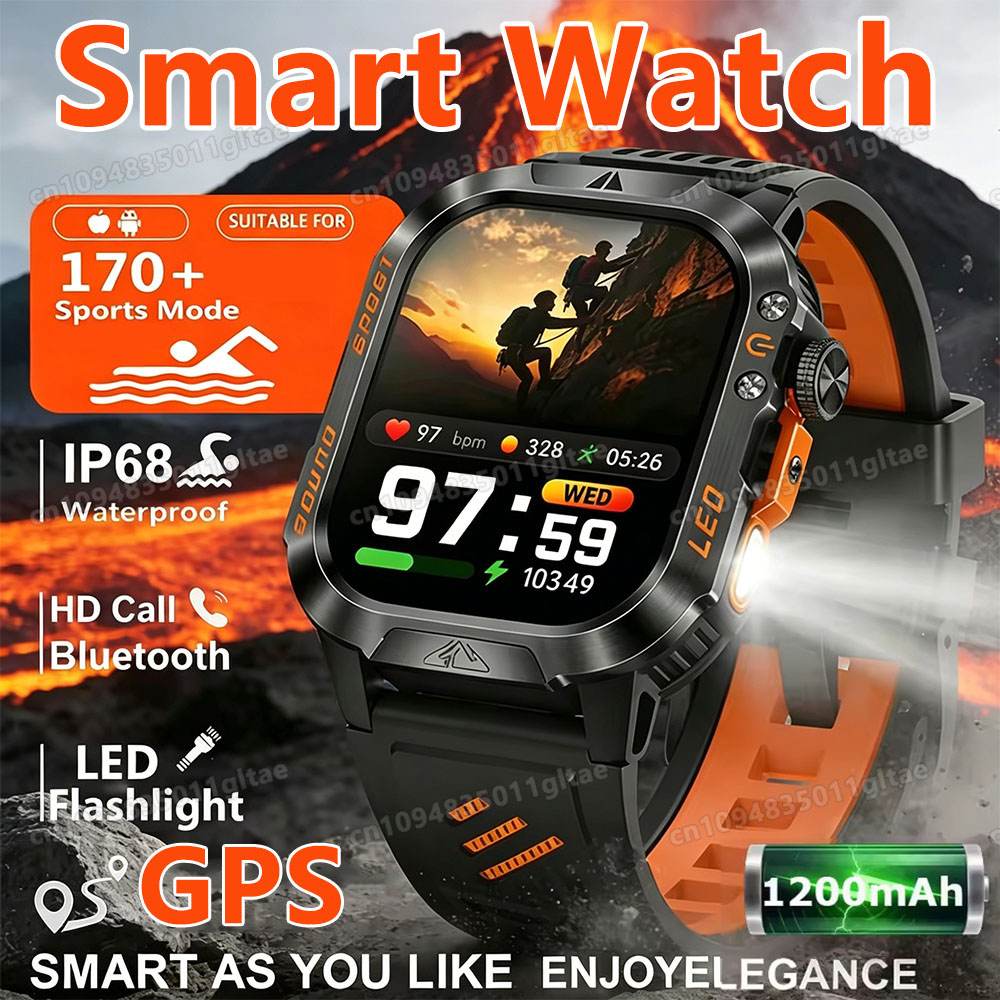 2026 Neue Militärische Smartwa – Smartwatch X12 Bewertung und Preis