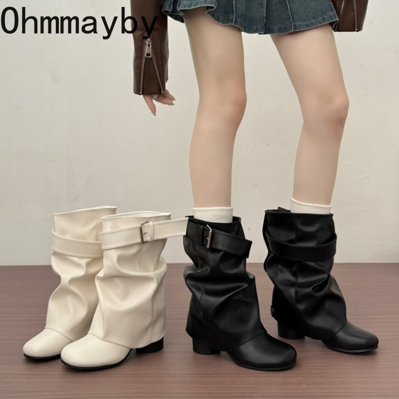 Neue Damen-Slouchy-Lederstiefe – Leather Classic Strap Bewertung und Preis